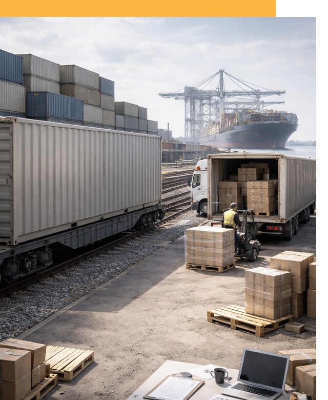 Мультимодальные перевозки грузов по миру от 48870 руб