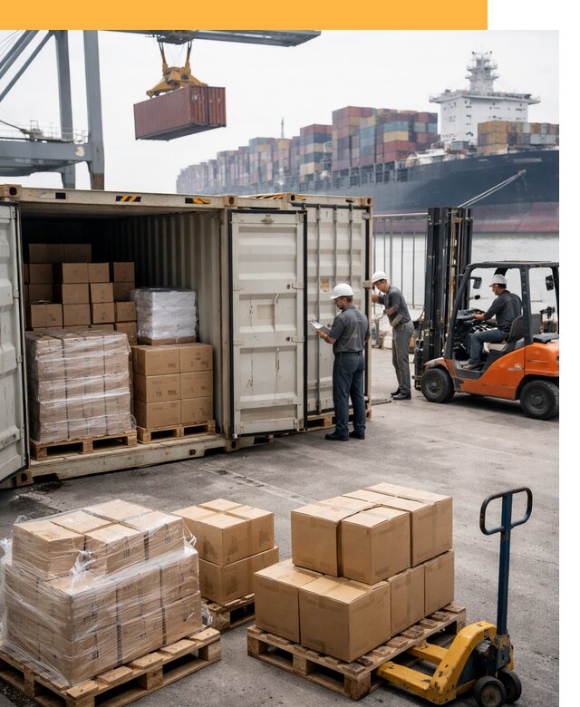 Контейнерные перевозки из Китая под ключ от 130320 руб/контейнер