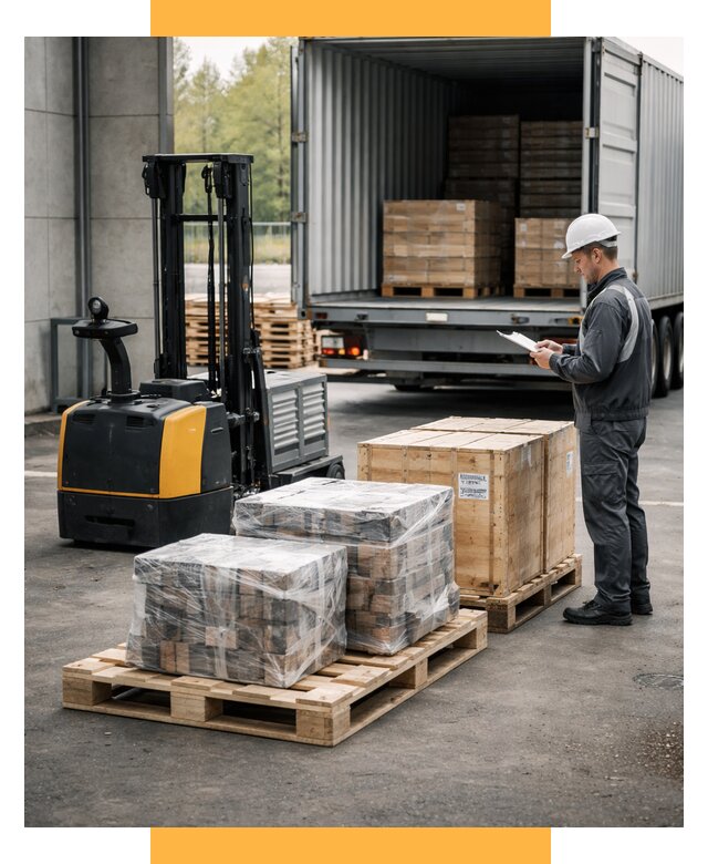 Доставка оборудования из Европы под ключ от 48870 р. | СетСервис-Нрю