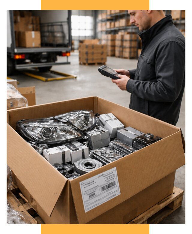 Доставка автозапчастей из Европы под ключ от 13575 р. | СетСервис-Нрю