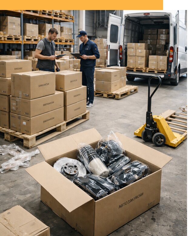 Доставка автозапчастей из Европы от 13575 руб быстро и надёжно