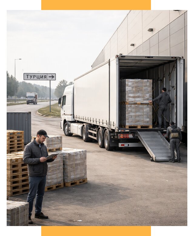 Автоперевозки и доставка фурой из Турции от 130320 р. | СетСервис-Нрю