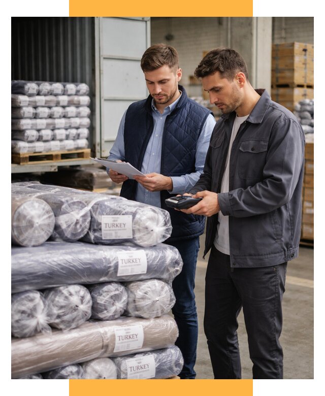 Доставка текстиля из Турции от 48870 р. под ключ, СетСервис-Нрю