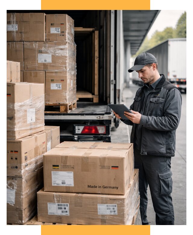 Доставка грузов из Германии от 48870 р. быстро - СетСервис-Нрю