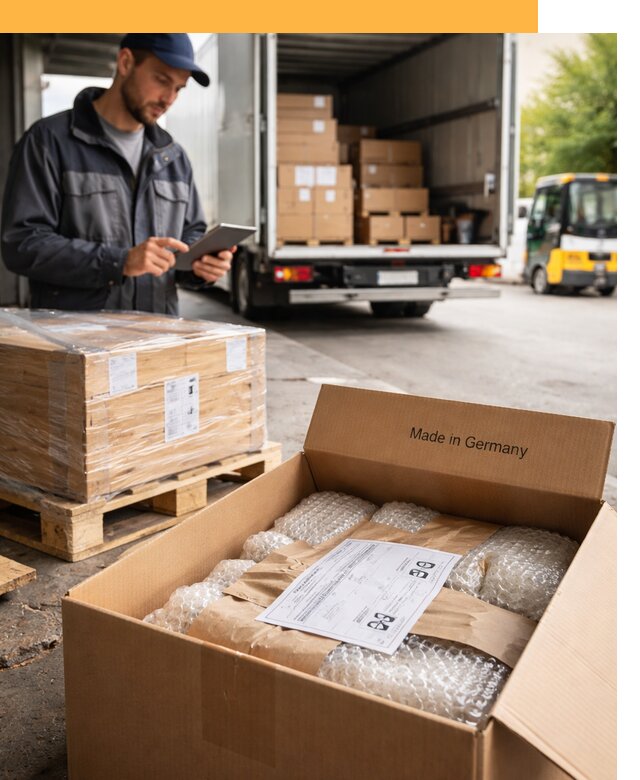 Доставка грузов из Германии от 48870 руб с таможенным оформлением