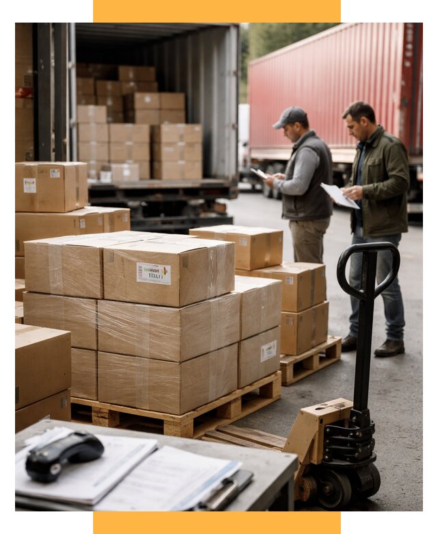 Доставка грузов из Италии в Россию от 19548 р. СетСервис-Нрю