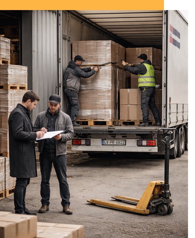 Автоперевозки из Латвии — международная доставка от 81450