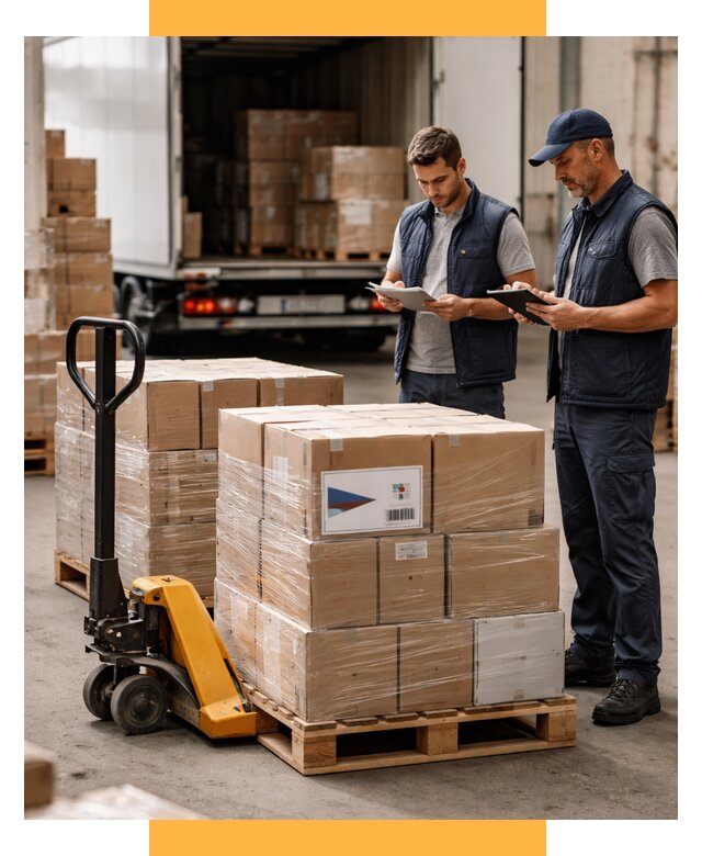 Доставка грузов из Чехии в Россию от 38010 р. | СетСервис-Нрю