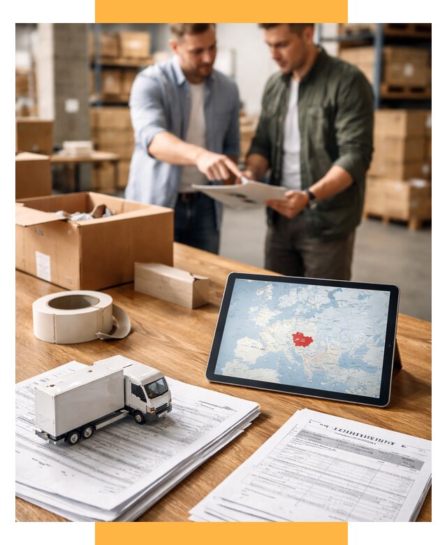 Доставка грузов в Чехию от 38010 р. - логистика СетСервис-Нрю