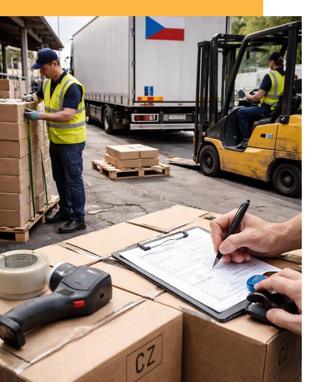 Доставка грузов в Чехию от 38010 руб, международные перевозки