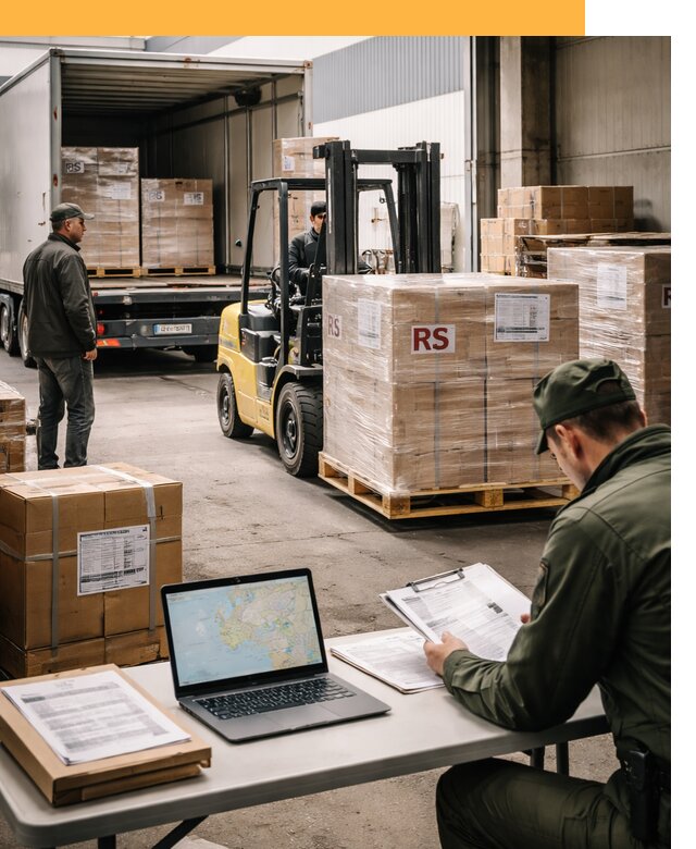 Доставка грузов в Сербию от 48870 руб, международные перевозки