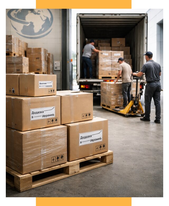 Доставка грузов в Израиль и экспорт от 48870 р. СетСервис-Нрю