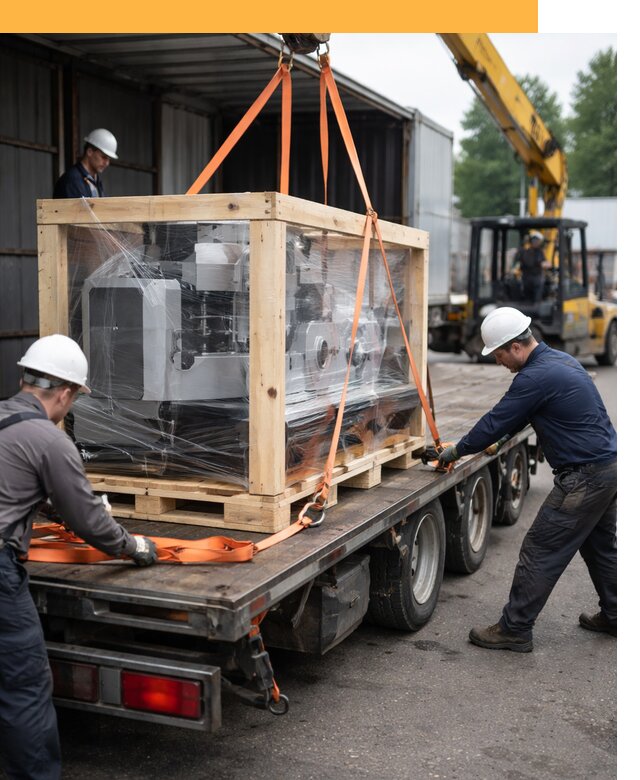 Международная перевозка станков любой сложности от 65160