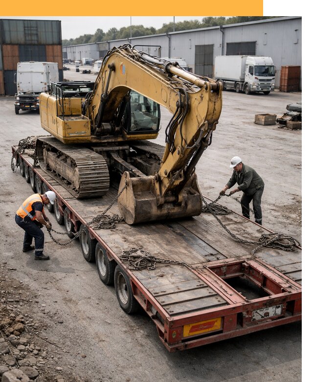 Перевозка спецтехники по России и миру от 48870 руб