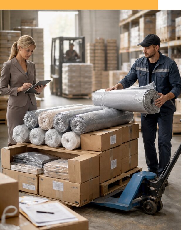 Перевозка текстиля по миру от 16290 руб. с таможней и страхованием