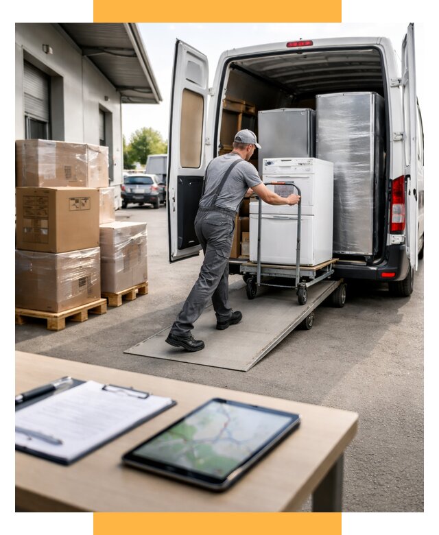 Перевозка бытовой техники от 7059 р. - логистика СетСервис-Нрю