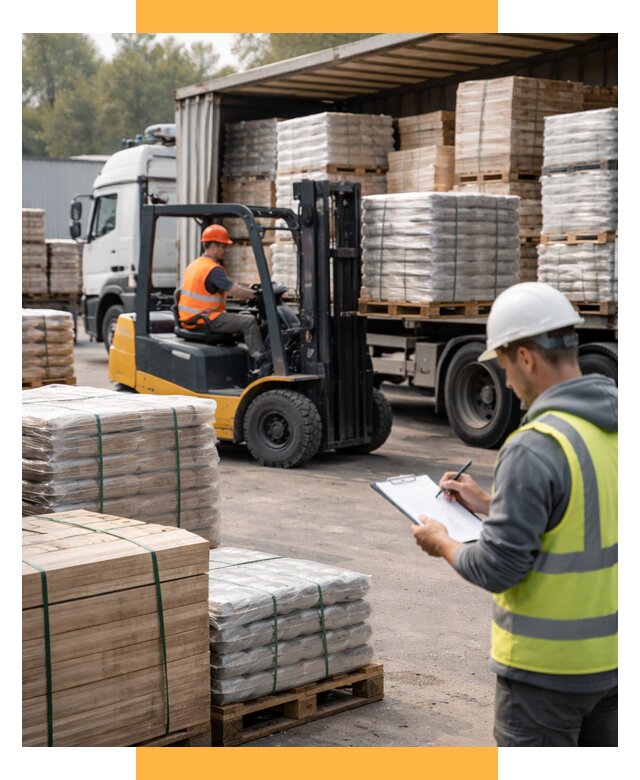 Перевозка строительных материалов от 5973 р. | СетСервис-Нрю