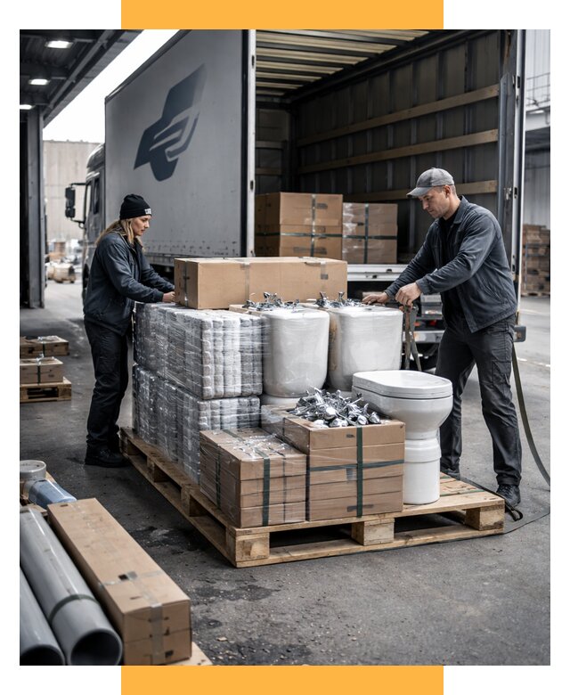 Перевозка сантехники под ключ от 1955 р. | СетСервис-Нрю