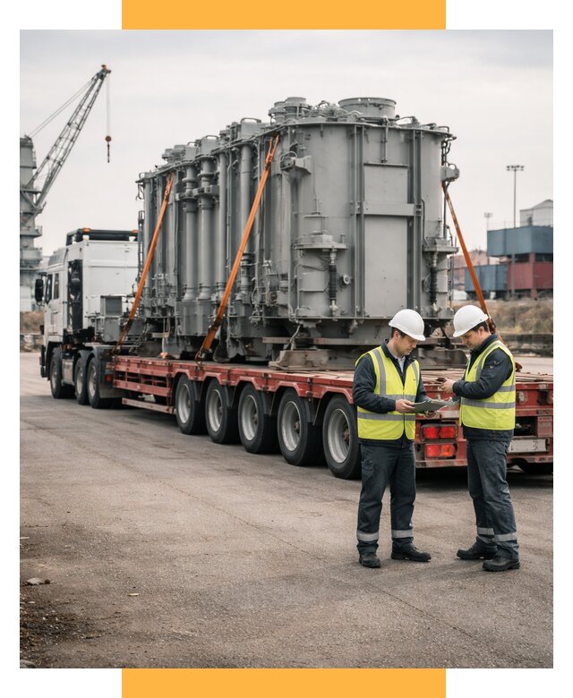 Перевозка негабаритных грузов под ключ от 130320 р., СетСервис-Нрю