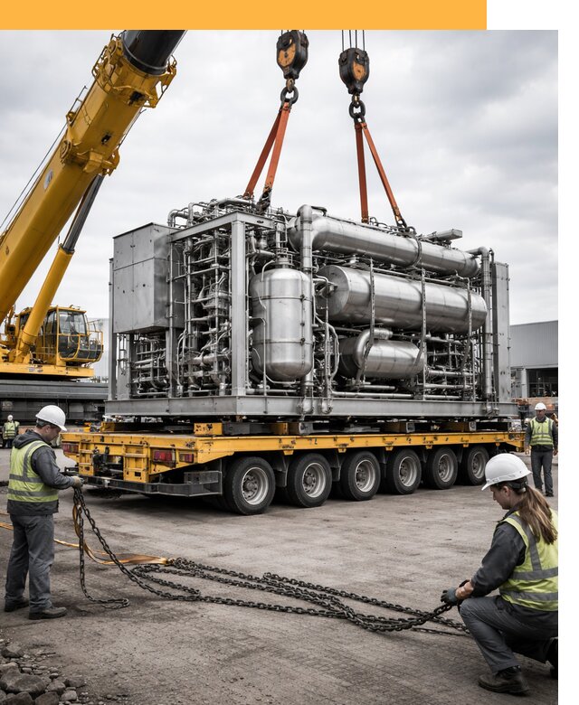 Перевозка тяжеловесных грузов по миру от 162900 руб