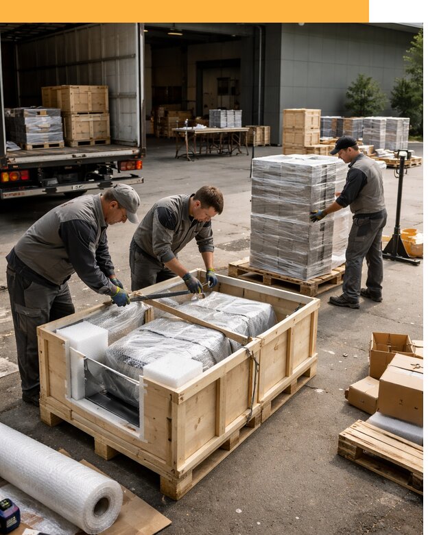 Перевозка выставочных грузов по миру от 27150 руб за м2 с таможней