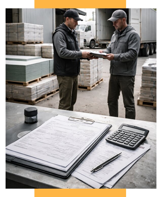 Таможенное оформление стройматериалов от 9231 р. | СетСервис-Нрю