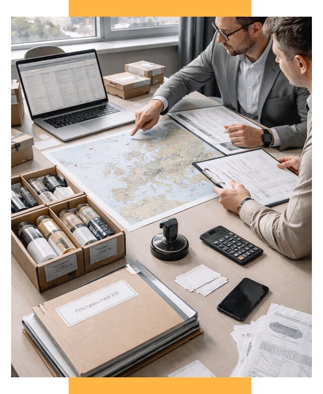 Поиск европейского поставщика от 16290 р., СетСервис-Нрю